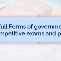 government competitive exams