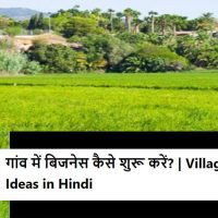 Village Business Ideas in Hindi